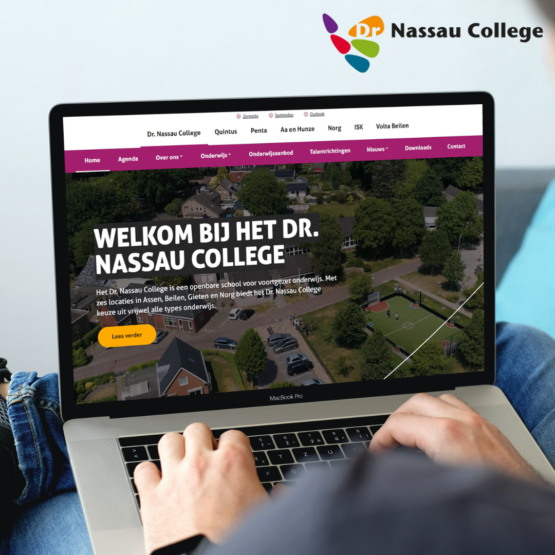 Het Dr. Nassau College heeft een nieuwe website!